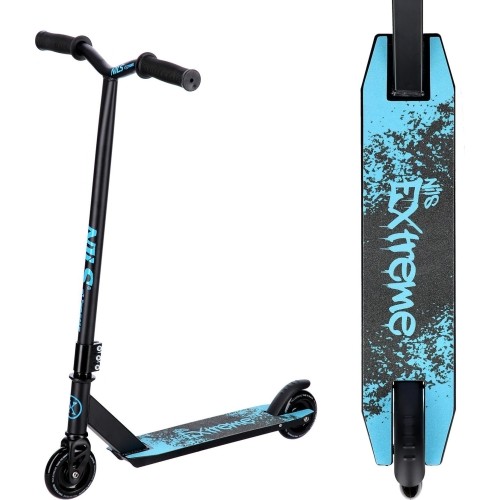 HS138 BLACK-TURQUISE STUNT SCOOTER NILS EXTREME