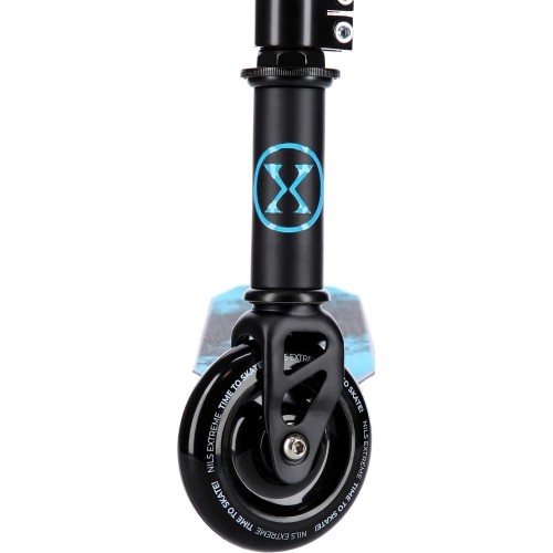 HS138 BLACK-TURQUISE STUNT SCOOTER NILS EXTREME