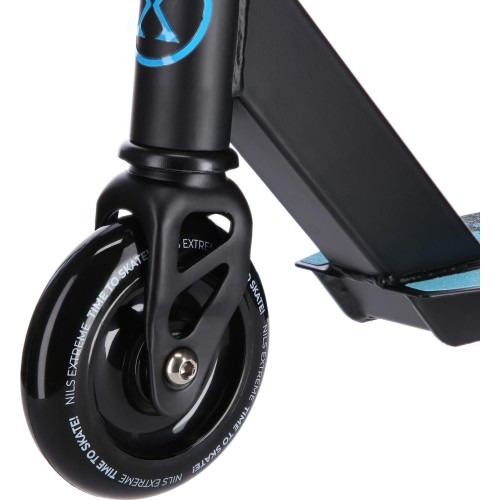 HS138 BLACK-TURQUISE STUNT SCOOTER NILS EXTREME