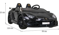 Pojazd Lamborghini SVJ DRIFT Czarny