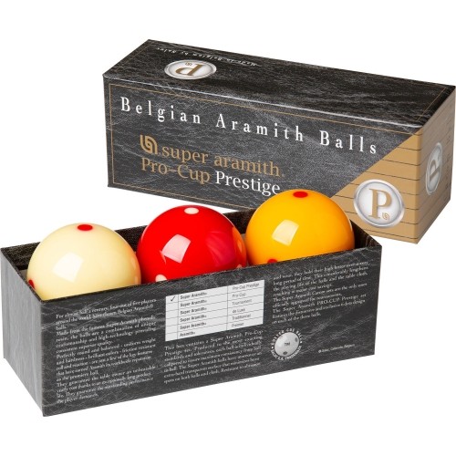 Zestaw bil Super Aramith Prestige 61,5 mm