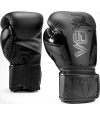 Rękawice bokserskie Elite Evo Venum - czarny/czarny