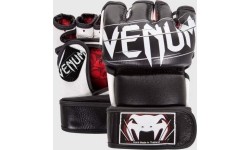 Venum Undisputed 2.0 MMA Gloves - Nappa Leather - Black (czarne)