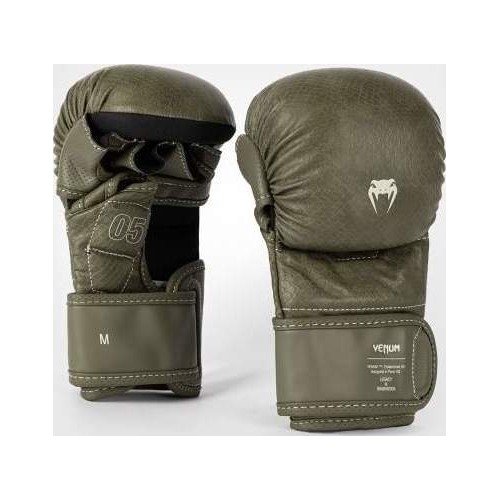 Rękawice sparingowe MMA Venum Impact Evo Scales - Army Green