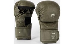 Rękawice sparingowe MMA Venum Impact Evo Scales - Army Green