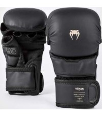Rękawice Venum Impact Evo Sparring MMA - czarne