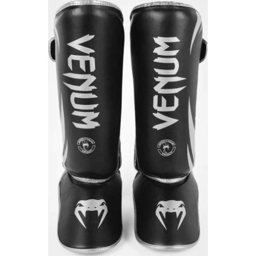 Ochraniacze goleni Venum Challenger 2.0 Standup - czarny/srebrny