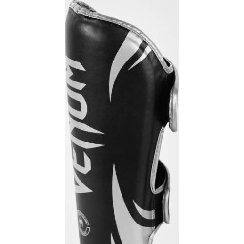 Ochraniacze goleni Venum Challenger 2.0 Standup - czarny/srebrny