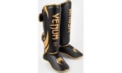 Ochraniacze goleni Venum Challenger Standup - czarne/złote