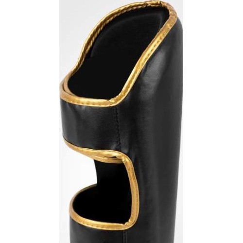 Ochraniacze goleni Venum Challenger Standup - czarne/złote