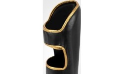 Ochraniacze goleni Venum Challenger Standup - czarne/złote