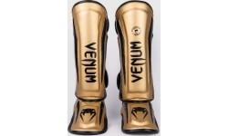 Venum Elite Standup Shin guards - Gold/Black