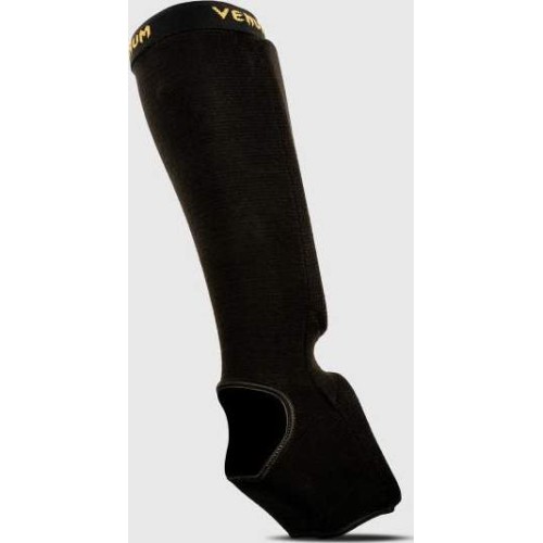 Ochraniacze na nogi Venum Kontact, czarno-złote