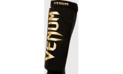 Ochraniacze na nogi Venum Kontact, czarno-złote