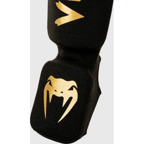 Ochraniacze na nogi Venum Kontact, czarno-złote