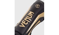 Venum Elite Standup Leg Guards - Black/Gold