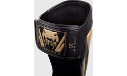 Venum Elite Standup Leg Guards - Black/Gold