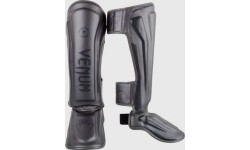 Venum Elite Standup Shinguards - Grey/Grey