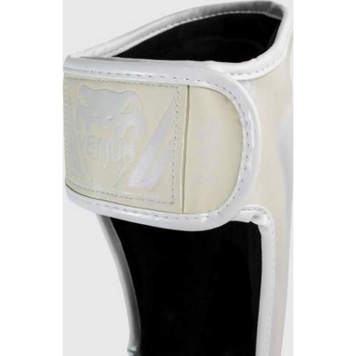 Venum Elite Standup Shinguards - White/White