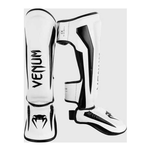 Venum Elite Standup Shinguards - White/Black