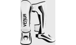 Venum Elite Standup Shinguards - White/Black