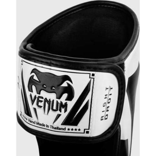 Venum Elite Standup Shinguards - White/Black