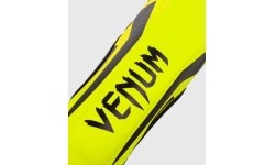 Ochraniacze goleni Venum Elite Kids - Exclusive - Neo Yellow