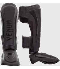 Venum Elite Standup Leg Guards - Matte/Black