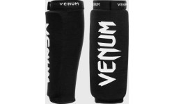 Ochraniacze goleni Venum Kontact bez stopy - czarne