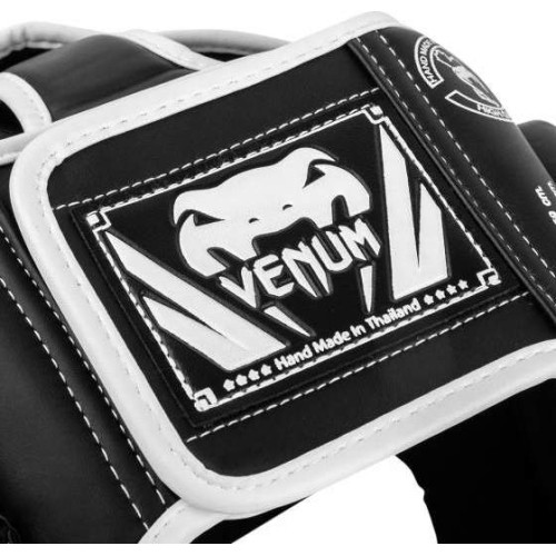 Kask Venum Elite Boxing Helmet - Black/White