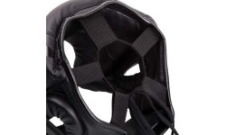 Kask bokserski Venum Elite Iron - czarny/czarny