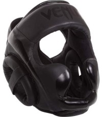 Kask Venum Elite Boxing Helmet - Black