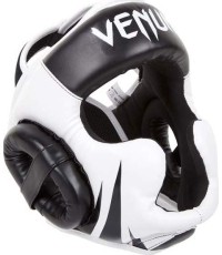 Kask bokserski Venum Challenger 2.0 - Black/White