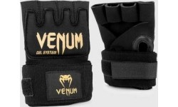 Rękawice Venum Kontact Gel, czarno-złote