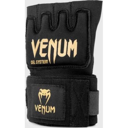 Rękawice Venum Kontact Gel, czarno-złote