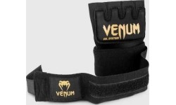 Rękawice Venum Kontact Gel, czarno-złote