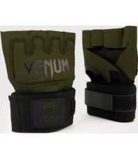 Venum Kontact Gel Glove Wraps - Khaki/Black