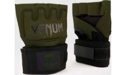 Venum Kontact Gel Glove Wraps - Khaki/Black
