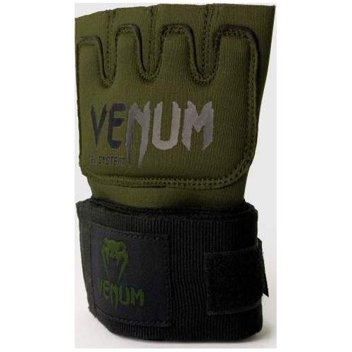 Venum Kontact Gel Glove Wraps - Khaki/Black
