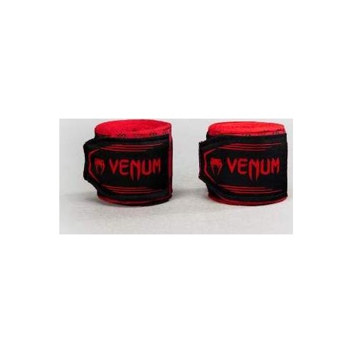 Venum Tartan Handwraps - Fury Red