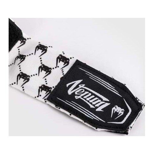 Owijki na dłonie Venum - biało-czarne