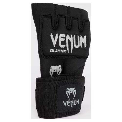 Owijki Venum Gel Kontact Quick Wraps - czarne/srebrne