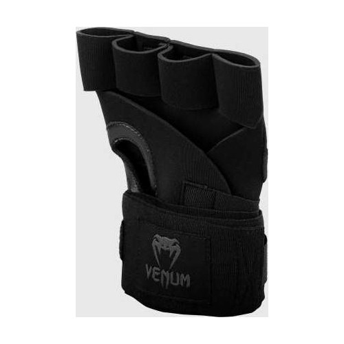 Venum Kontact Gel Glove Wraps - Black/Black