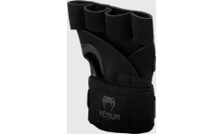 Venum Kontact Gel Glove Wraps - Black/Black