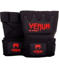 Venum Kontact Gel Mittens - Black/Red