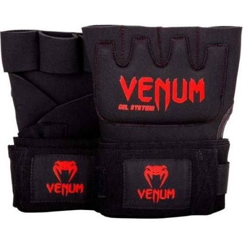 Venum Kontact Gel Mittens - Black/Red