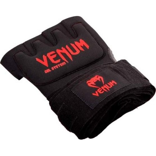 Venum Kontact Gel Mittens - Black/Red