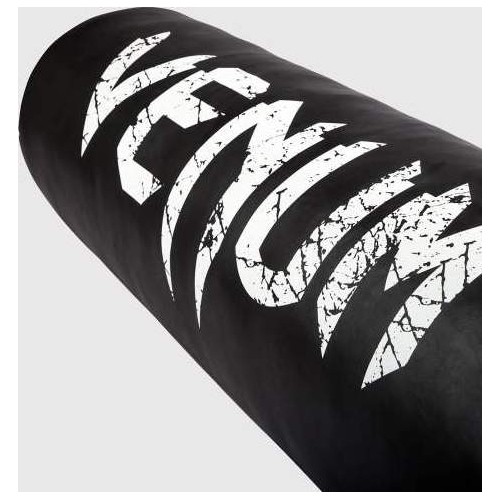 Venum Challenger Heavy bag + Ceiling Hook - Black/White - Filled - 130cm