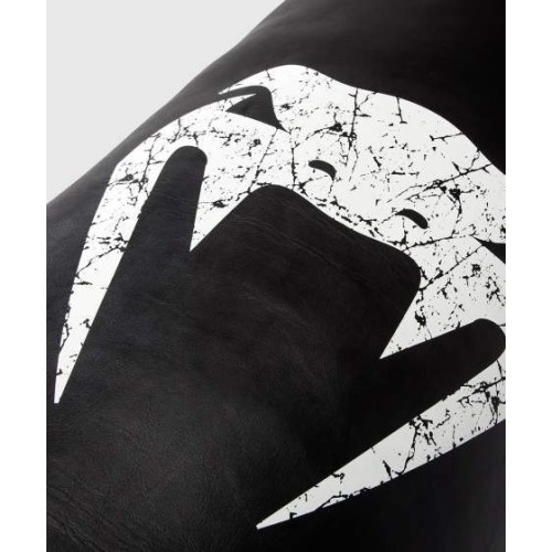 Venum Challenger Heavy bag + Ceiling Hook - Black/White - Filled - 130cm