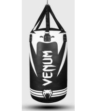 Gruszka bokserska Venum Hurricane z obciążeniem - czarno-biała